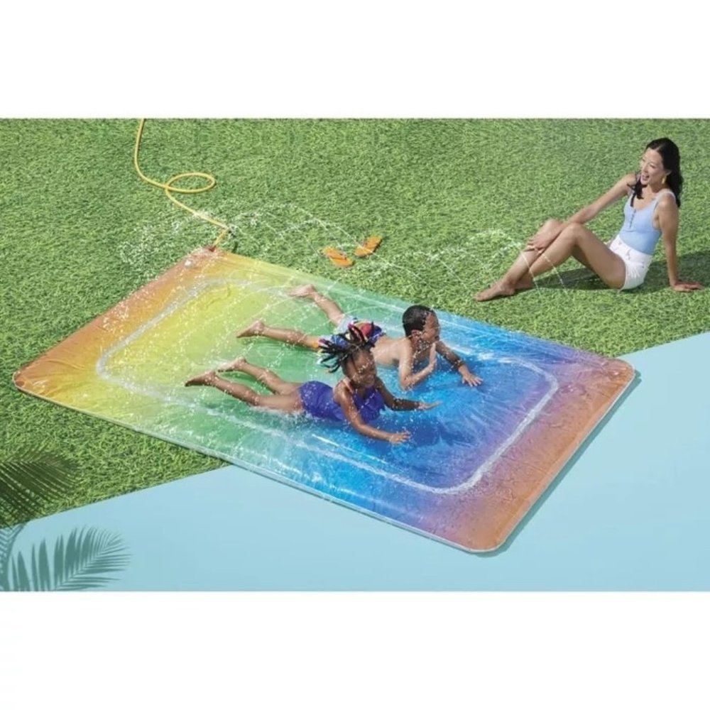 Rainbow Blobz Water Slide